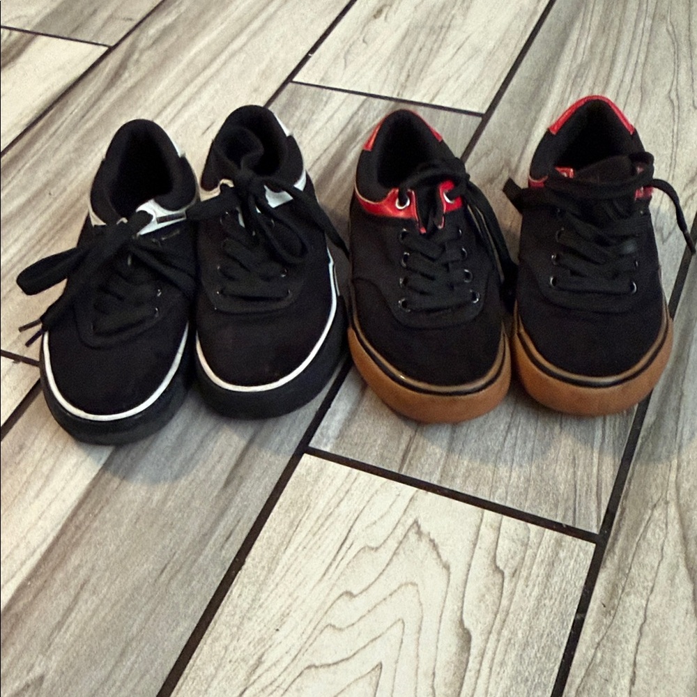 Stylish Black Kids Shoes 12C